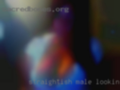 Straightish male looking sex near Cushing, Oklahoma for kinky fun.